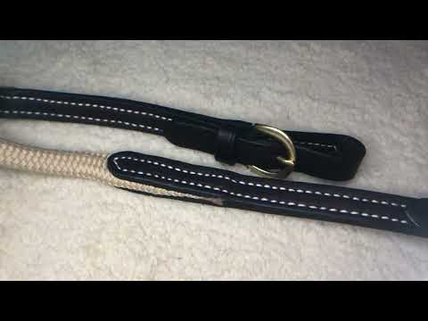 Leather Buckle End Reins - How Is Your Horse Tack Made