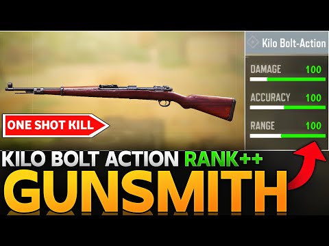 KILO BOLT ACTION IS ONE SHOT AFTER BUFF | BEST KILO BOLT ACTION GUNSMITH IN COD MOBILE |