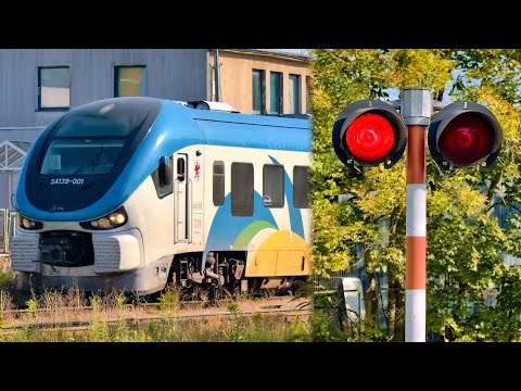 Przejazd Kolejowy na ul. Słonecznej w Witnicy | Polish railroad crossing