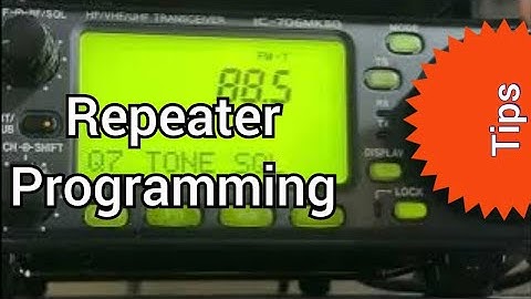 #icom 706 repeater programming easily