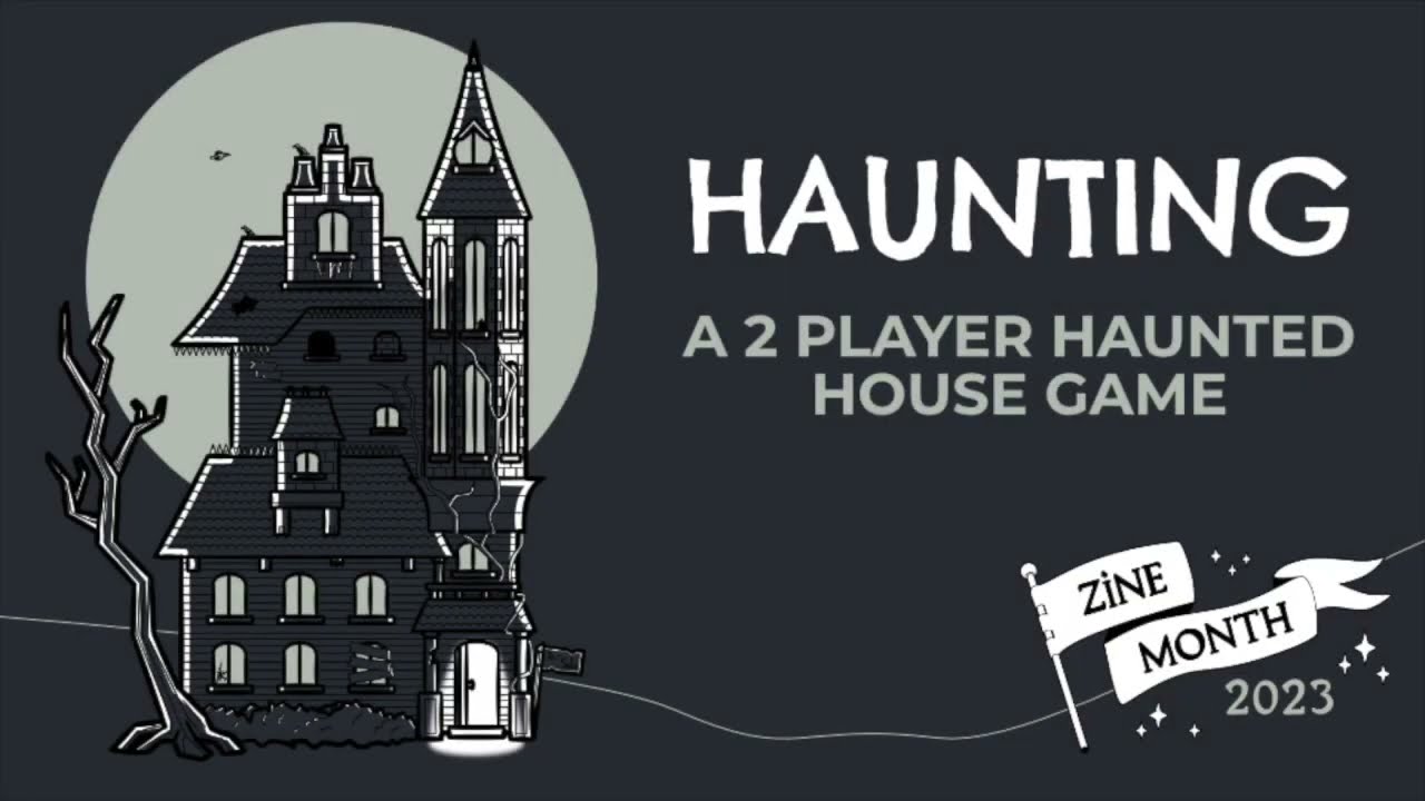 Haunting Crowdfundr Campaign [Zine Month 2023]