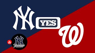 New York Yankees Vs Washington Nationals Live Scoreboard Watch 7/11/26 (YES Network)