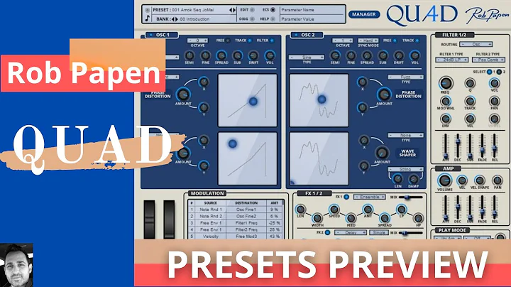 Rob Papen | Quad | Introduction Presets