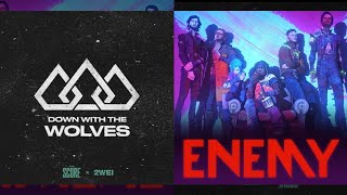 Down With The Enemy (The Score x Imagine Dragons ft Jid & 2WEI Mashup)