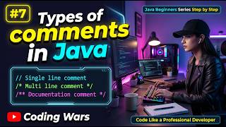 Types of Comments in Java | Single Line, Multi Line & Documentation Comments Explained in Hindi