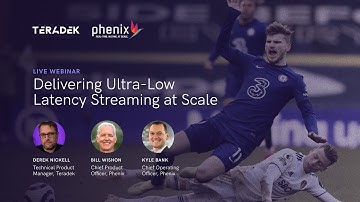 Webinar: Teradek x Phenix – Delivering Ultra-Low Latency Streaming at Scale