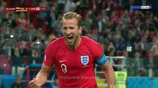 Colombia 13 × 4 1 England FIFA World Cup 2018 Extended HighLight Full HD《English commentary》