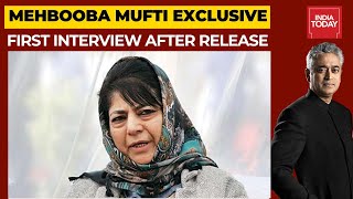 Mehbooba Mufti's First & Exclusive Interview After Release | News Today with Rajdeep Sardesai