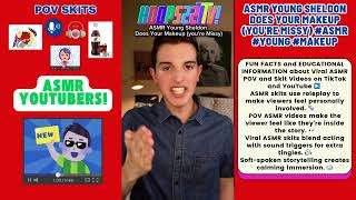 Jaces Asmr Young Sheldon Does Your Makeup Ep1 Youre Missy