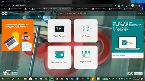 EASY-HOW-TO Hello World in Arduino Web Editor