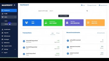 Online Investment Platform Using PHP and MySQL