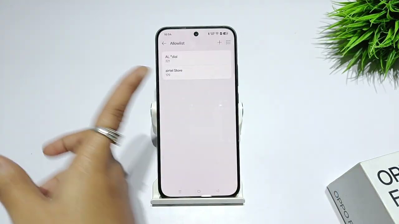 How to block contact number in oppo f31 pro plus | oppo f31 pro 5g me contact unblock kaise kare
