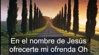 Video thumbnail of "En el nombre de jesus- inspiracion con letra"