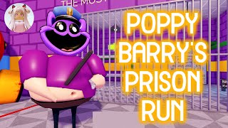[🏭NEW] POPPY BARRY'S PRISON RUN! (Obby) - Roblox Obby Gameplay Walkthrough No Death [4K]