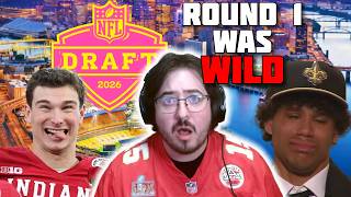 Reacting to EVERY PICK in Round 1 of the NFL Draft News