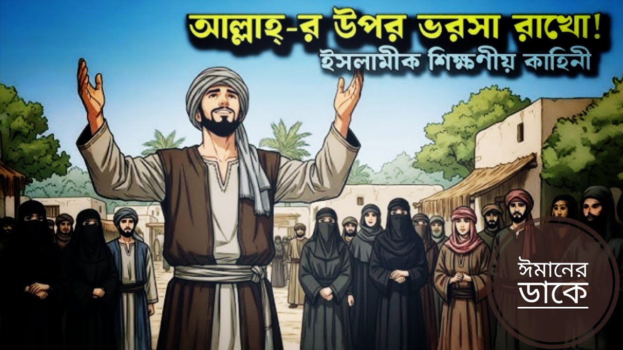 আল্লাহর উপর ভরসার সুমিষ্ট ফল | বিশ্বাসের শক্তি | শিক্ষণীয় ইসলামী গল্প৷ ঈমানের ডাকে