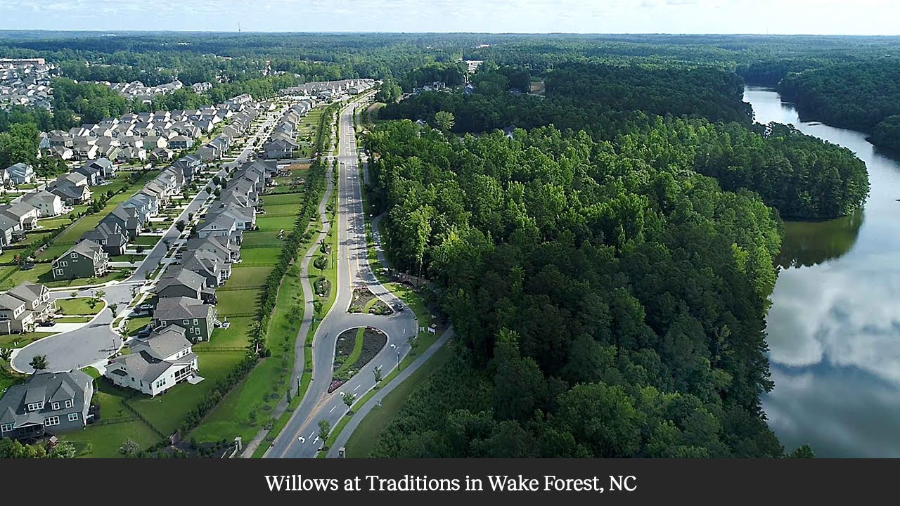 Lennar at Willows at Traditions - New Homes for sale in Wake Forest -  YouTube