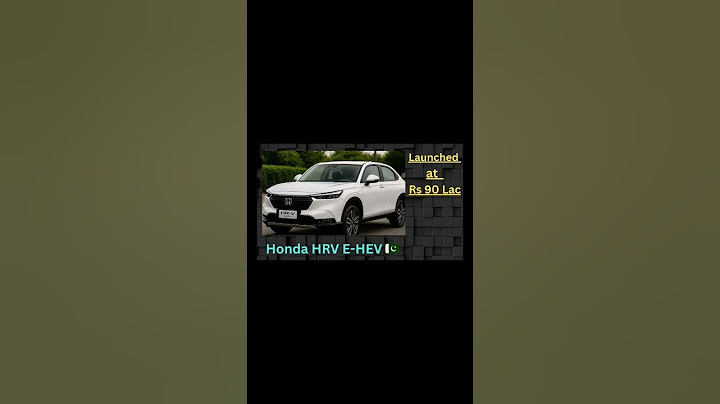 Honda HRV E-HEV launched in Pakistan !! 🔥 #automobile #pakistan  #honda #cars #hrv #viralvideo