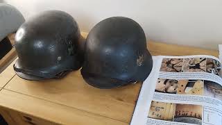 WW2 German steel helmet shell sizes