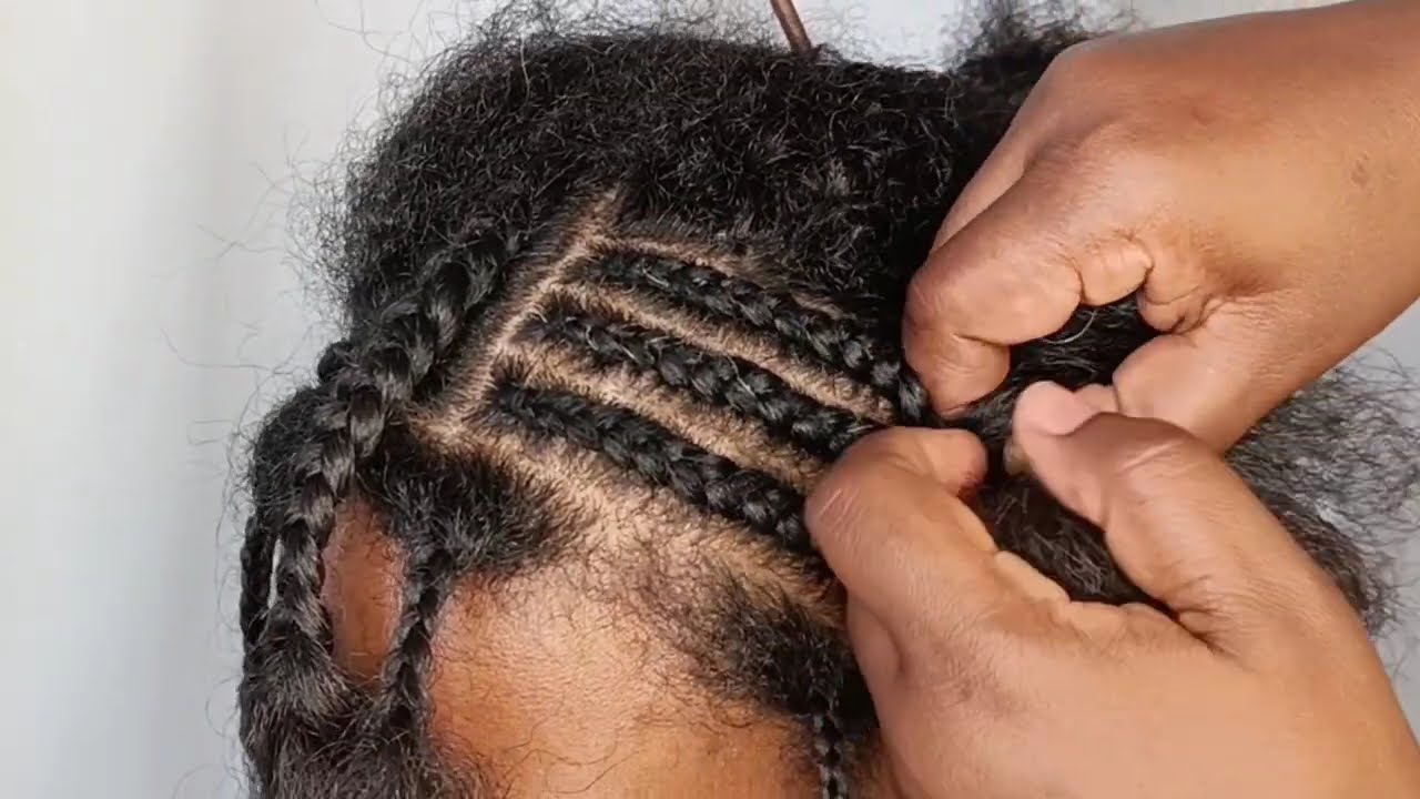 Entrelace com trança solta Aula 1