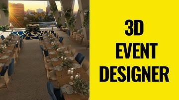 How To Create a REALISTIC 3D Event Design in minutes (7 of 7)