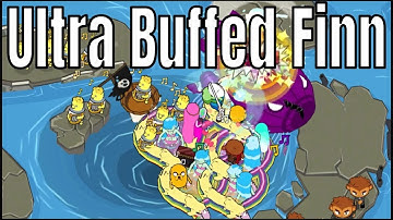 How Powerful Is A Finn With every Buff In The Game! Ultra Buffed Finn Redo (Battd)