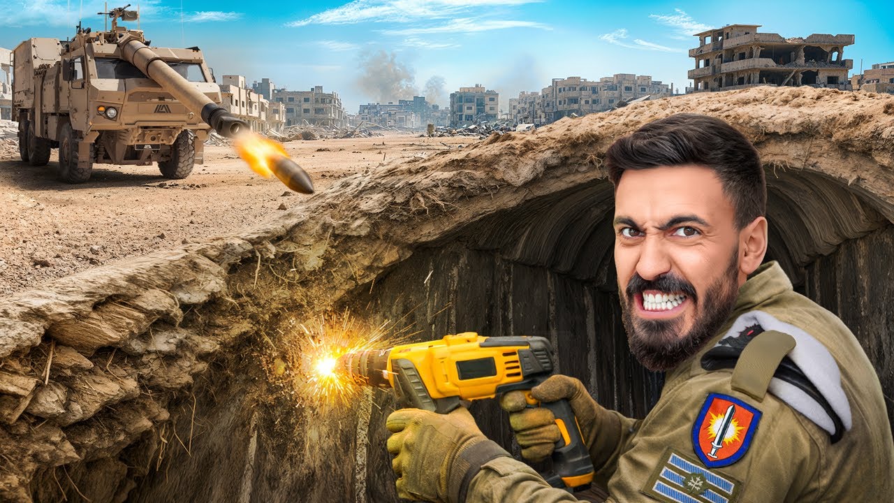 מי יותר חזק? לוחמי המנהרות או לוחמי התותחים