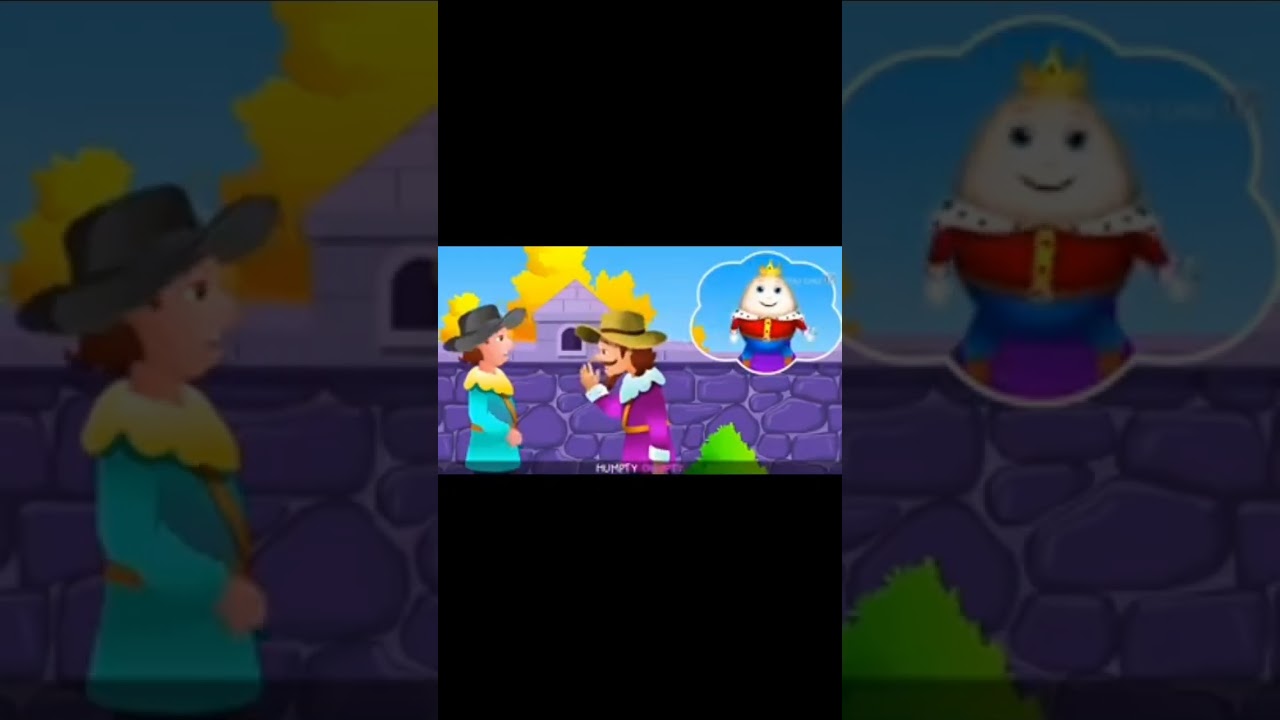 Humpty Dumpty nursery rhymes baby poem 