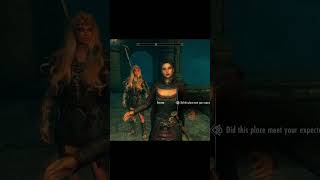 Skyrim ٠ Serana's Reaction to Visiting the Black Reach #skyrim