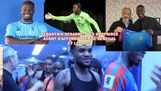 SÉBASTIEN DESABRE, DES SURPRISES AVANT D'AFFRONTER LE SÉNÉGAL ET LE TOGO