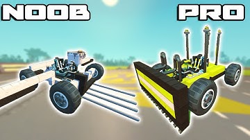 NOOB vs PRO Sumo Wrestling Challenge!!! - Scrap Mechanic