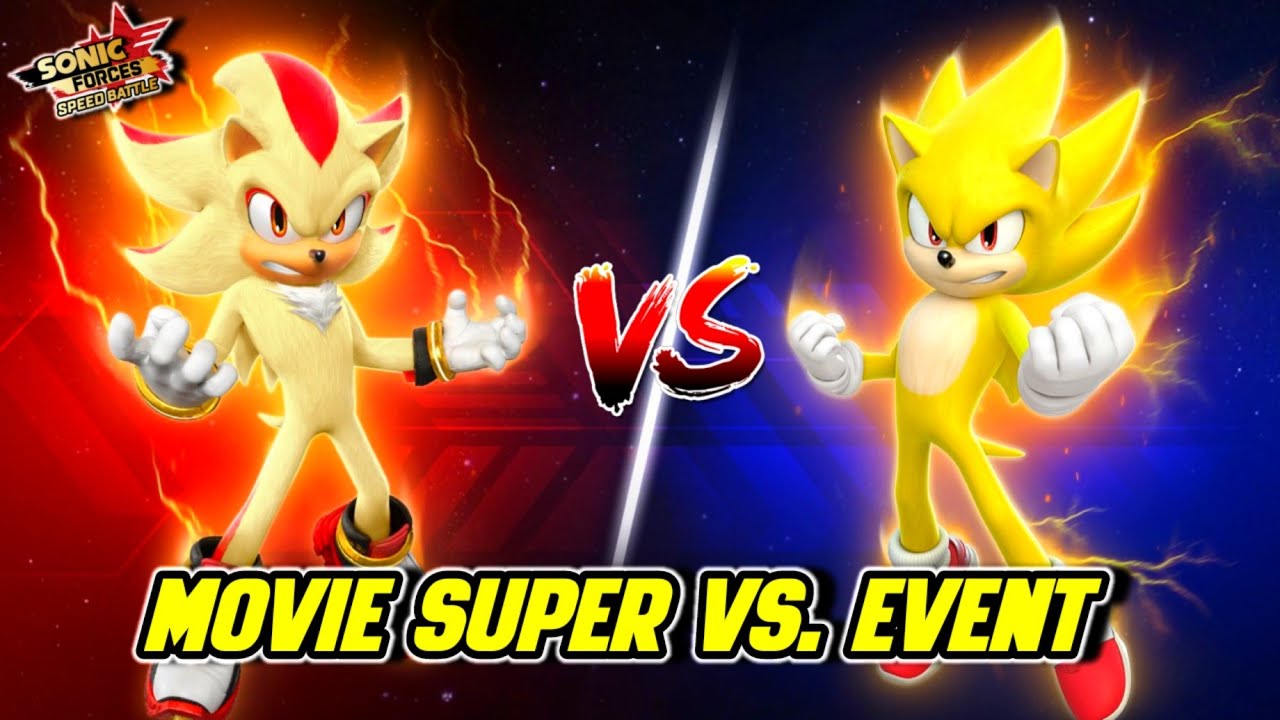 MOVIE SUPER VS. EVENT - Sonic Forces: Speed Battle
