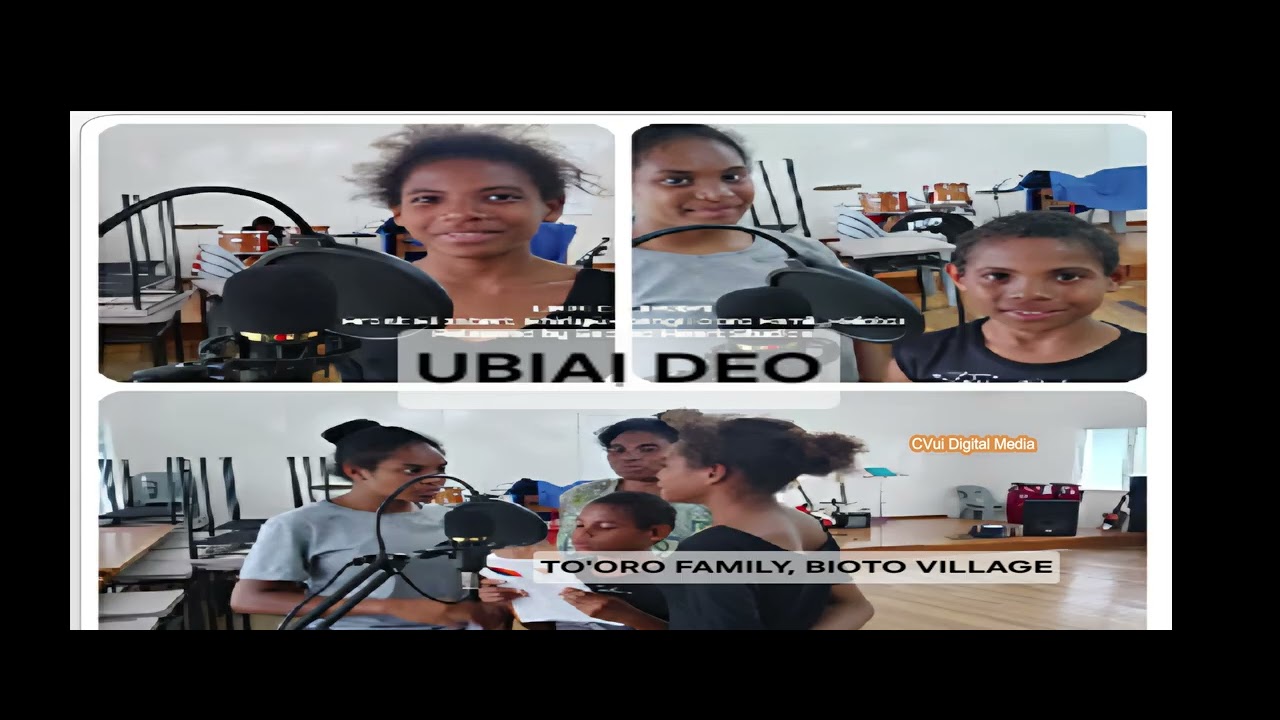 Ubiai Deo...by To'oro Family - Bioto Village - [Kairuku Gospel]. Music by CVui Digital Media.