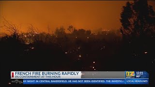 French Fire burns 3,223 acres and growing near Lake Isabella, 0% containment; evacuations in place