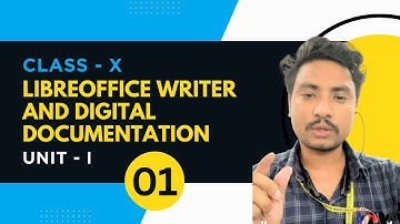 Class X – IT & ITeS | Unit 1: LibreOffice Writer & Digital Documentation | Vocational Skills