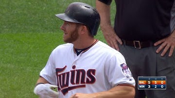 BAL@MIN: Grossman lines a two-run single to left