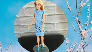 Moda Barbie Crochê Aula nº 01 Saia 