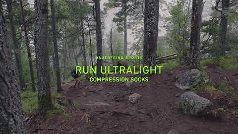 Run Ultralight Compression Socks: The only running socks with targeted compression zones