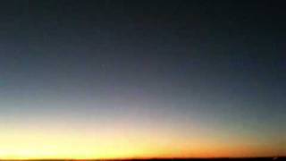 F-18 Super Hornet breaks sound barrier at night - SONIC BOOM
