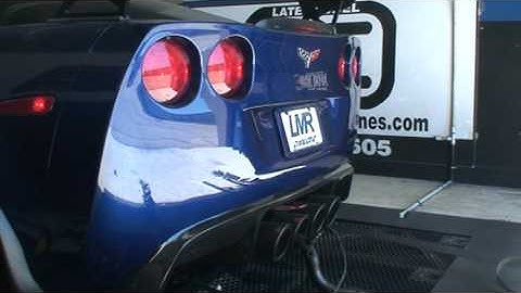 Road Race Corvette Idle Video