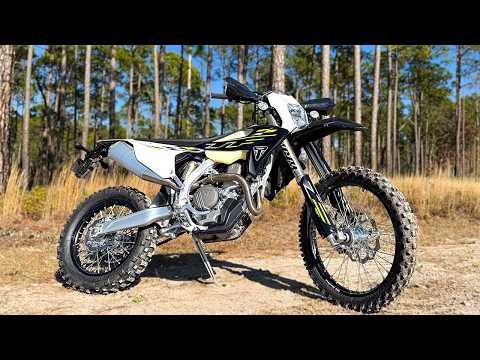 Why I bought a Triumph TF 450-E As My First Dirt Bike