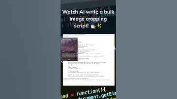 ChatGPT helps crop bulk images like a wizard!