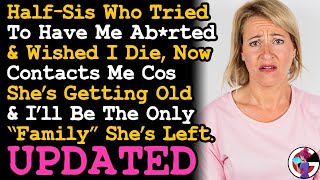 UPDATE Half Sis Who Tried To Have Me Miscarried For Being An Affair Baby, Now Contacts Me AITA