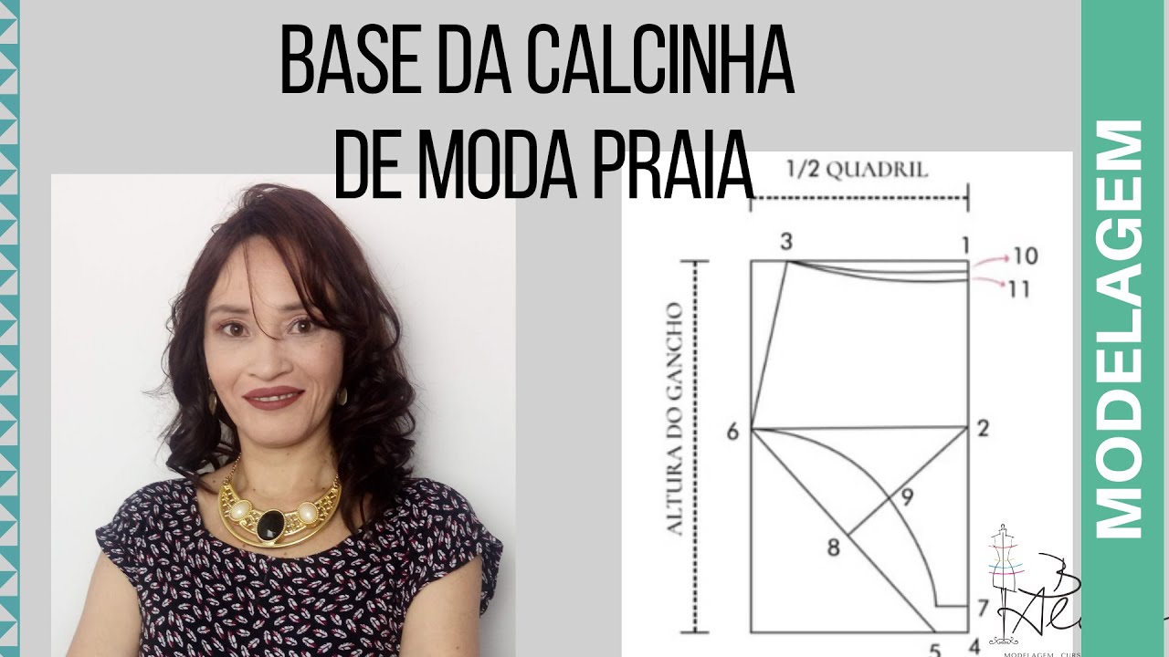 Base da calcinha de moda praia - Beth Aleixo