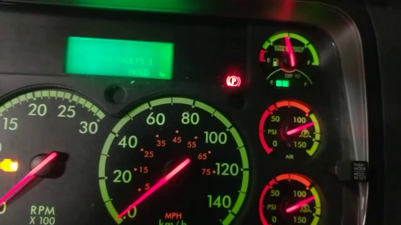 Freightliner Cascadia Dash Warning Lights | Shelly Lighting