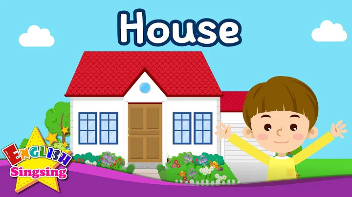 Kids vocabulary - [Old] House - Parts of the House -  English educational video - DayDayNews
