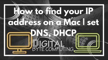 How to find your IP address on a Mac | set DNS, DHCP