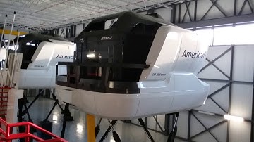 Boeing 737 Full Motion Simulator at American Airlines Training Center