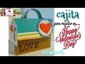 cajita scrapbook para San Valentin