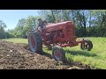 The farmall 400 goes to the field  in memory of vern osborn